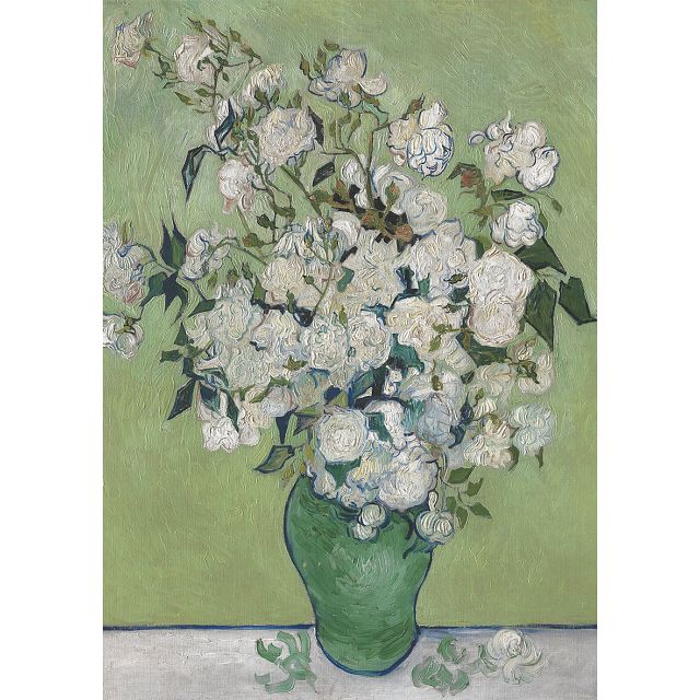 Vincent van Gogh: A Vase of Roses
