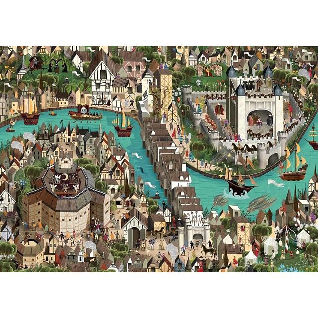 The World of Shakespeare - Seek and Find Jigsaw Puzzle