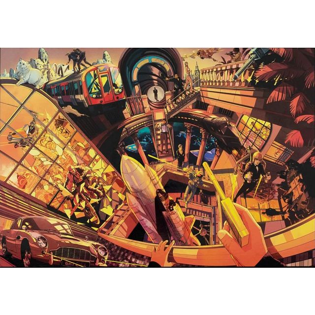 The World of James Bond - Seek and Find Jigsaw Puzzle