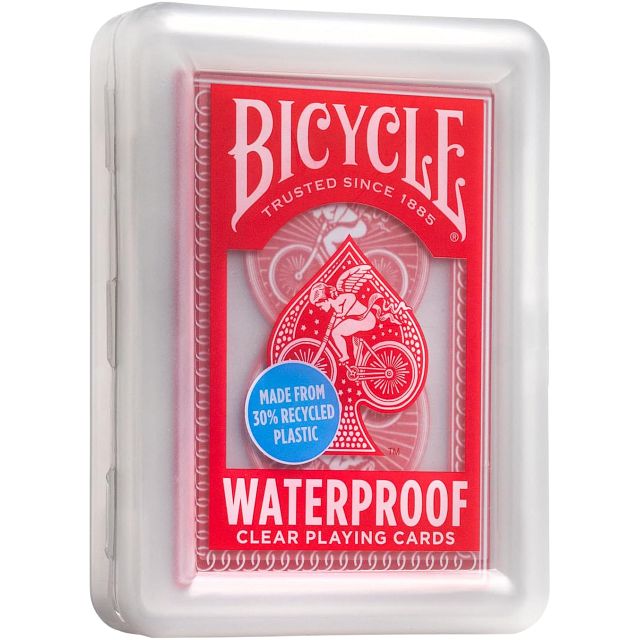 Bicycle Waterproof Clear Playing Cards