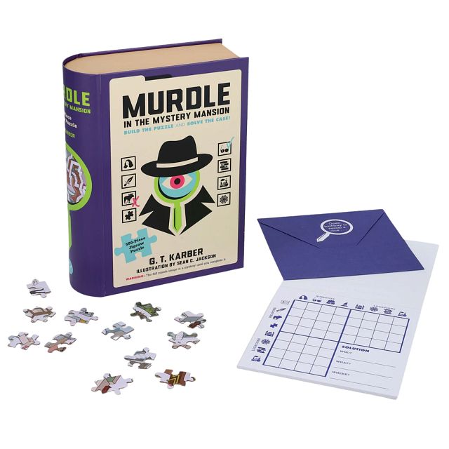 Murdle in the Mystery Mansion - Jigsaw Puzzle