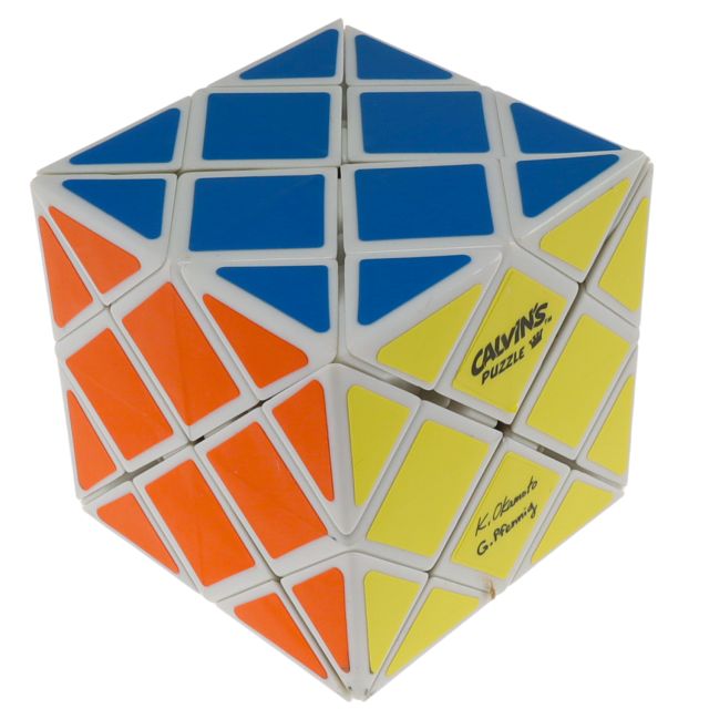 Okamoto & Greg Lattice Cube - White Body