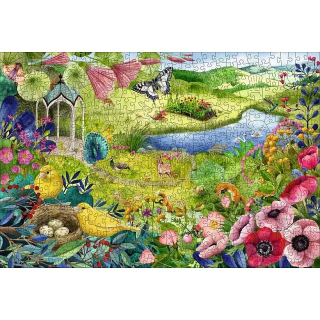 Nature Garden - Wooden Jigsaw Puzzle