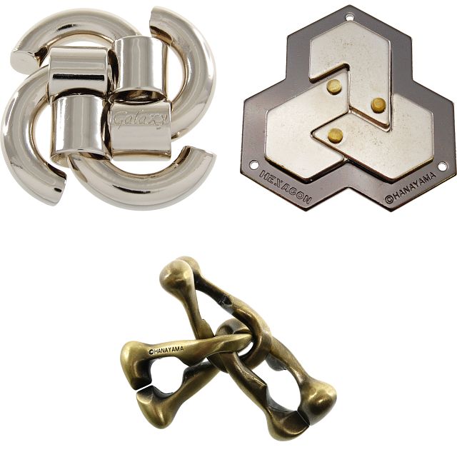 Group Special - 3 Hanayama Puzzles at 30% off