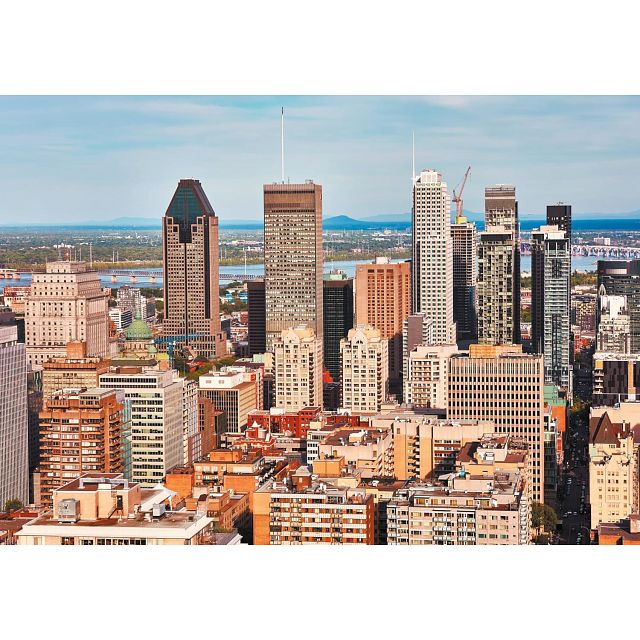 Downtown Montreal - 1000 Piece Jigsaw Puzzle