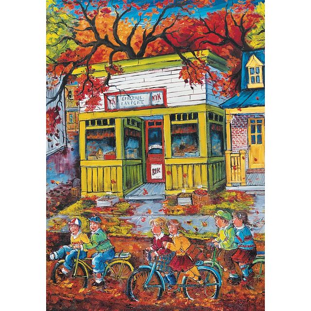 The Bicycle Ride - 1000 Piece Jigsaw Puzzle