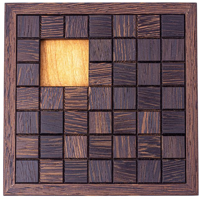Less is More - Wooden Anti-Slide Puzzle