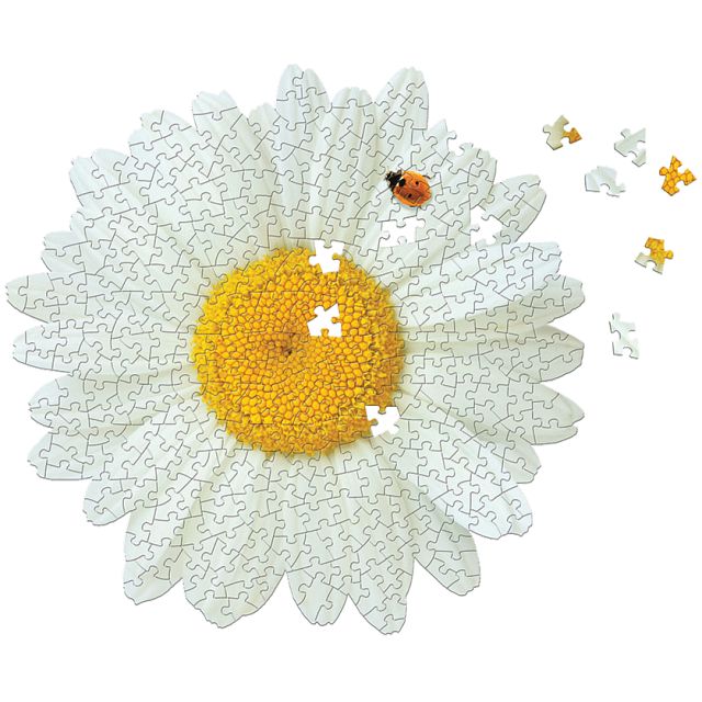 I AM Daisy- Shaped Jigsaw Puzzle