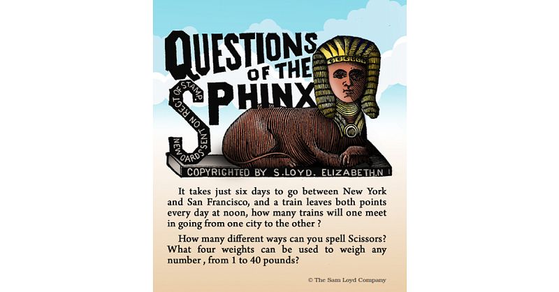 Questions of the Sphinx | Paper Puzzles | Puzzle Master Inc