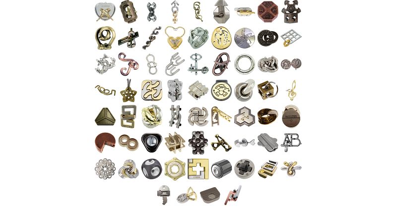 Group Special - a set of 68 Hanayama puzzles | Hanayama Metal