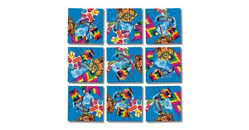 Scramble Squares Puzzle Kites 