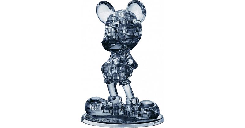 Puzzle Solution for 3D Crystal Puzzle - Mickey Mouse 2 (Black) - Puzzle ...