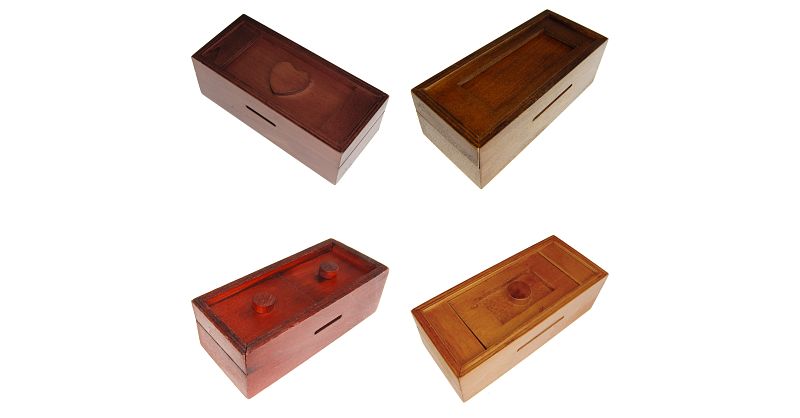 Group Special - a set of 4 Secret Opening Boxes - Original