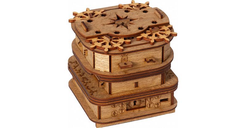 ClueBox: Davy Jones' Locker - 60 minute Escape Room in a box