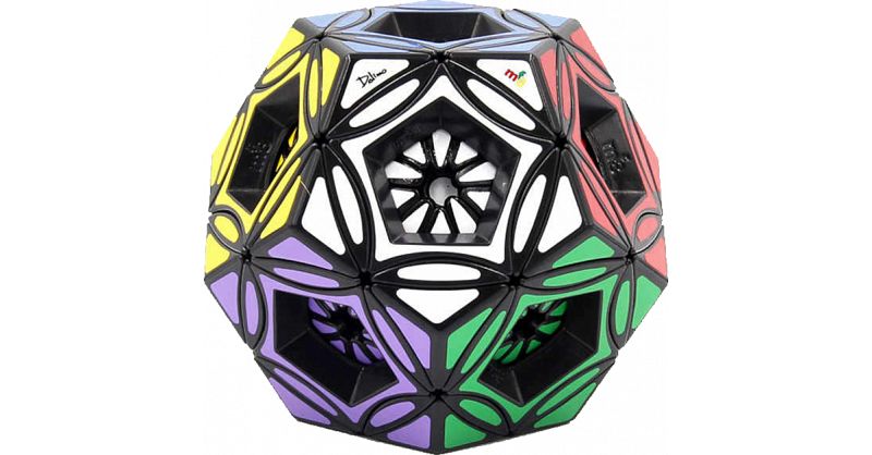 Crystal Dreidel Multi-Dodecahedron Cube - Black Body | Rubik's