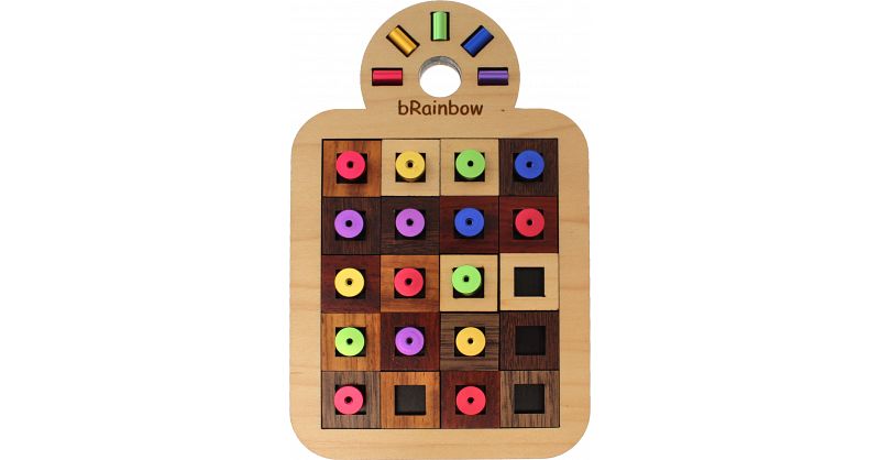 Treebeez Brainbow bRainbow (BrainBow) | European Wood Puzzles | Puzzle Master Inc