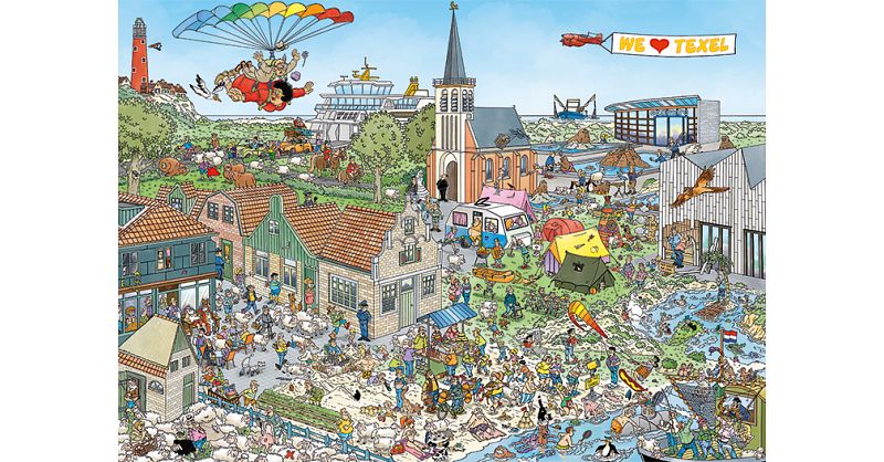 La Tempesta' | Jan van Haasteren | 19001 | Puzzle 1000 pezzi