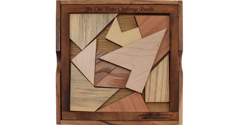One Hour Challenge Puzzle Packing Puzzles Puzzle Master Inc