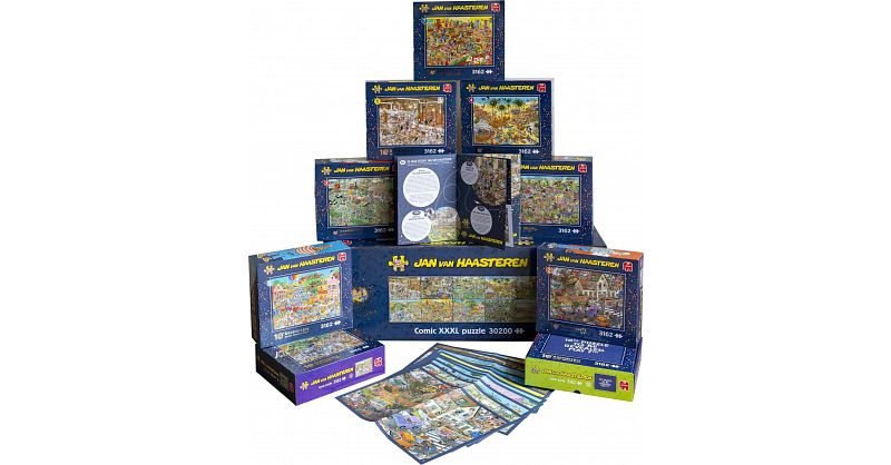 Jan van Haasteren Comic Puzzle - 10th Anniversary XXXL Puzzle