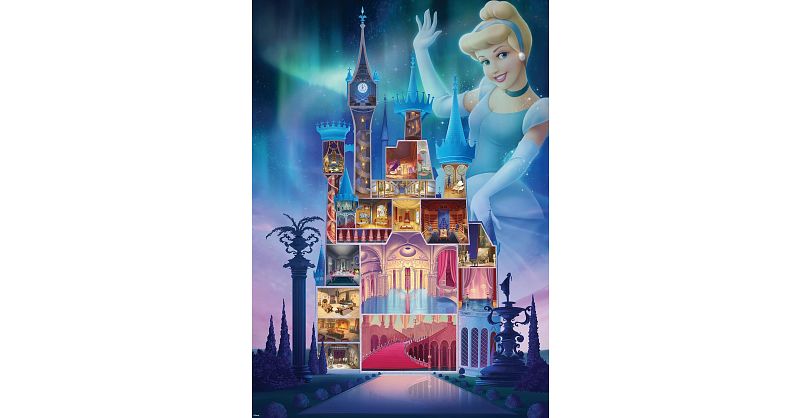 Disney Castle Collection: Cinderella | 1000 Pieces | Puzzle Master Inc