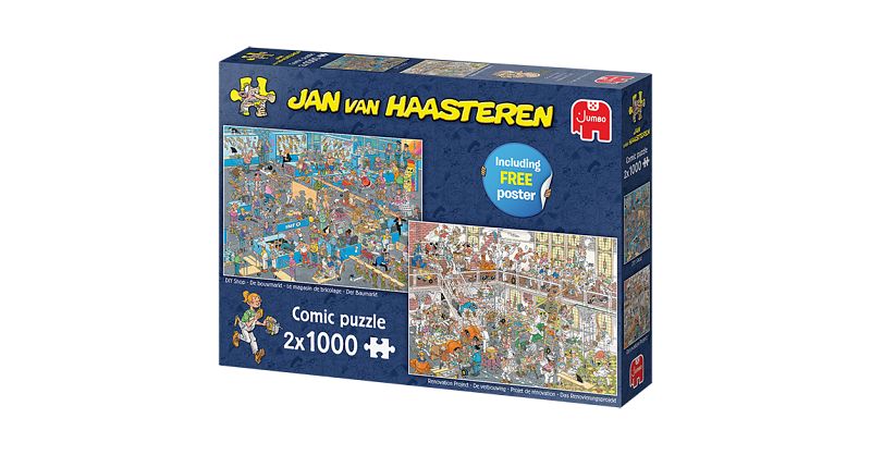 Jan van Haasteren – Acheter le puzzle Op Het Kolen 1000 pièces