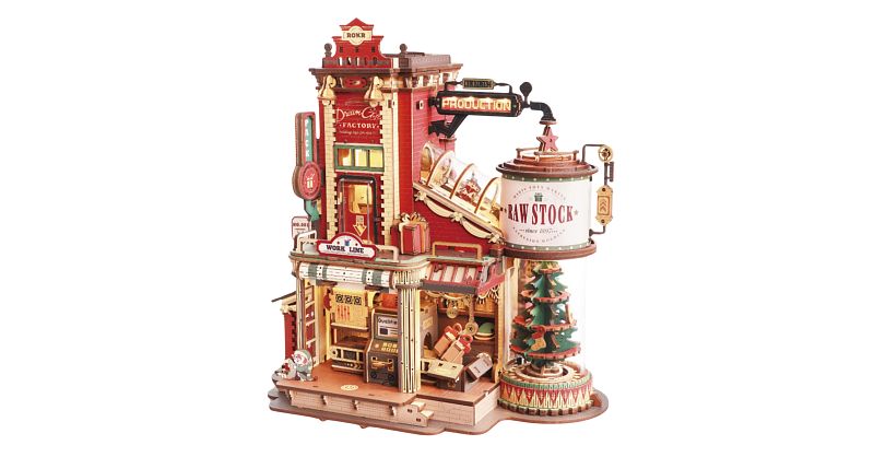 ROKR DIY Wooden Mechanical Model - Dream Gift Factory | Wooden